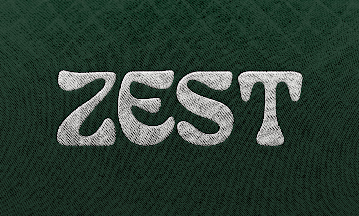 Zest: Wear Joy, Go Green.