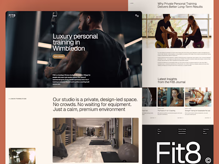 Fit8 | Exclusive Wellness Portal