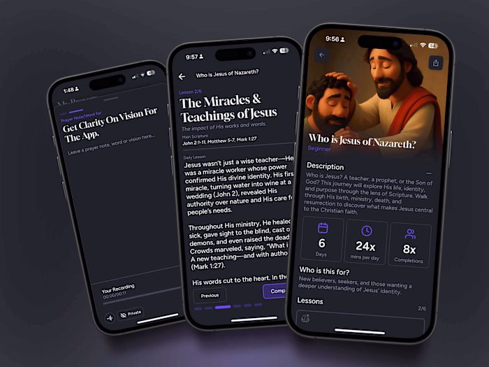 KnowHim: a Prayer and Journaling app in FlutterFlow