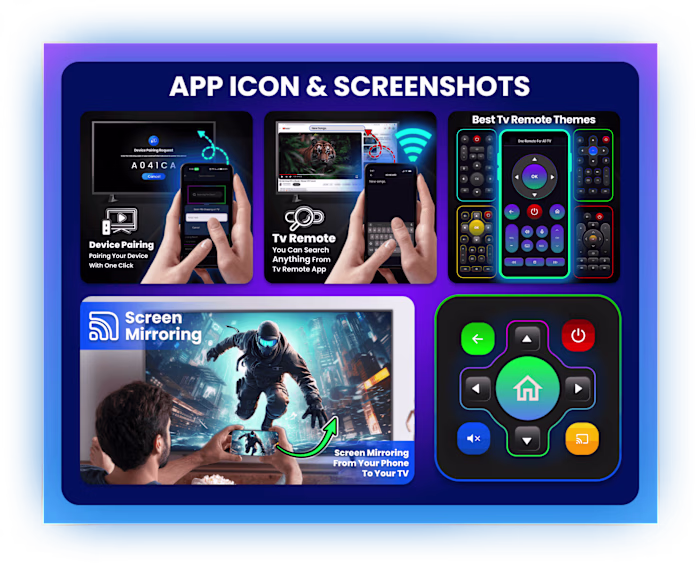 App icon And Screenshots