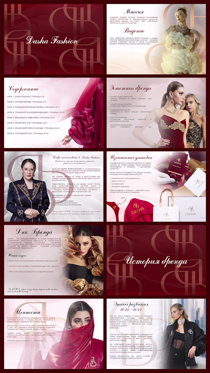 Fashion Brandbook & Visual Identity