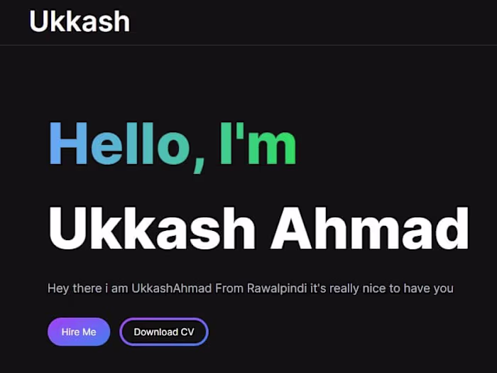 Personal Porfolio