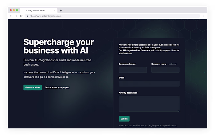 Get AI Integration