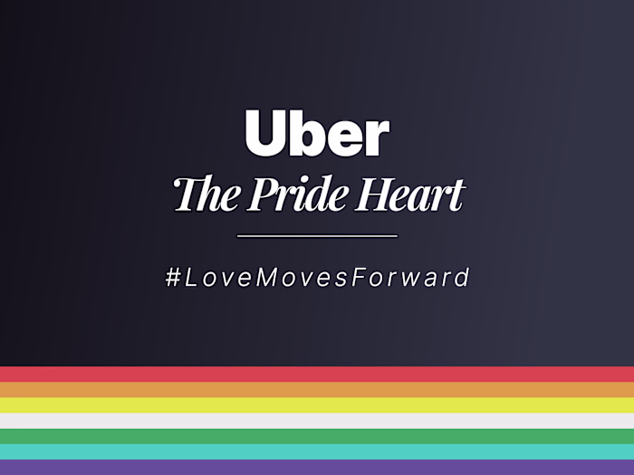 The Pride Heart Campaign ∙Uber