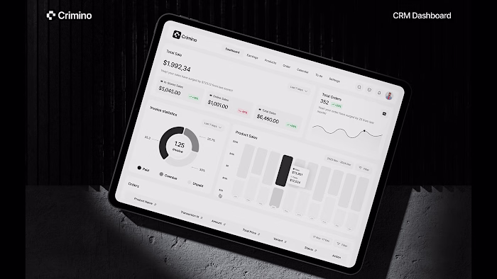 CRM Dashboard