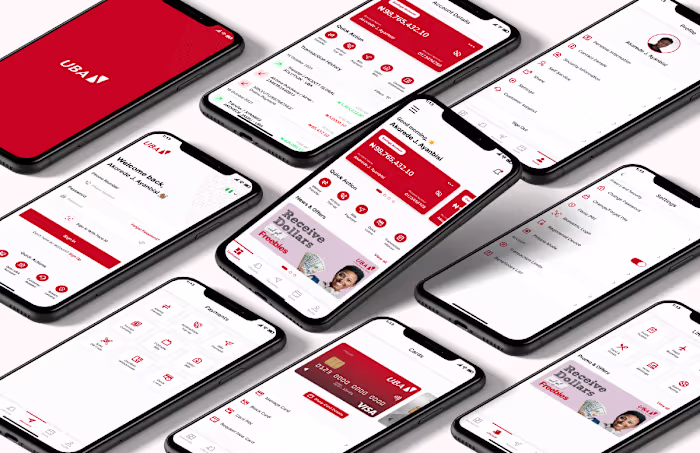 User-Centered Redesign & Visual Improvements of UBA Mobile App