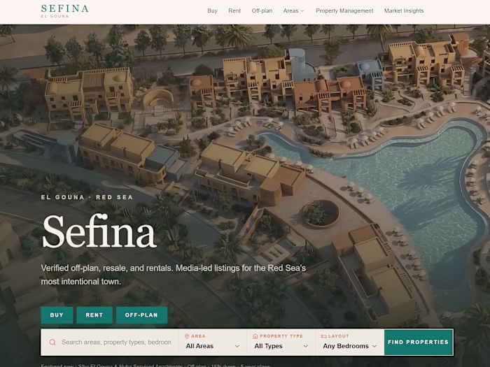 Sefina: Full-Lifecycle Real Estate Platform