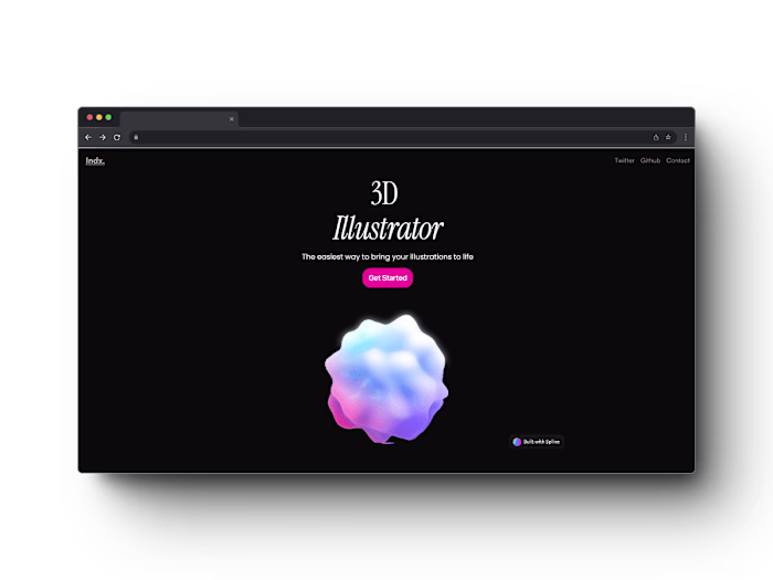 3D illustrator