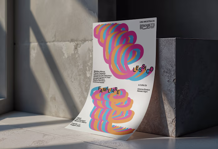 Lessico Familiare. Communication for an unrealised exhibition