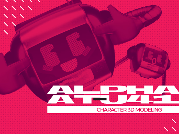 ALPHA - 3D Mascot