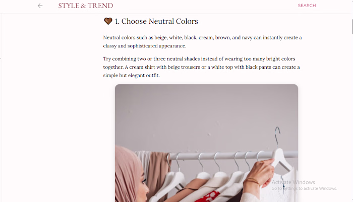 Neutral colors are timeless, elegant,