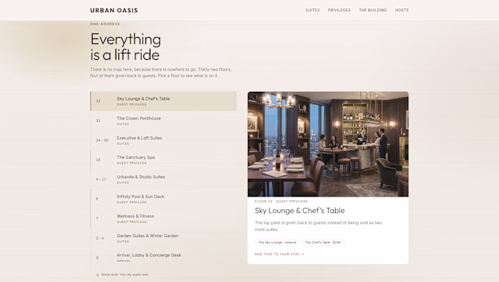 Urban Oasis is a UX/UI