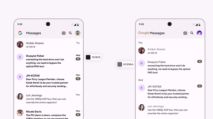 I Redesigned Google Messages in Figma