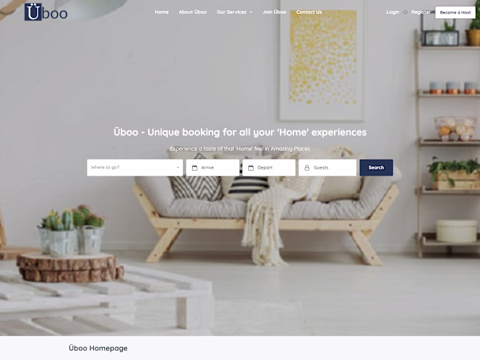 Üboo Homepage