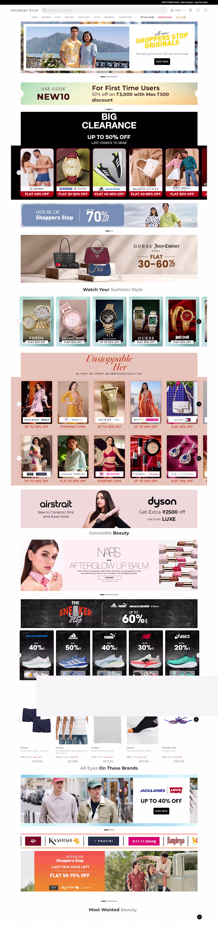 https://www.shoppersstop.com/ 
