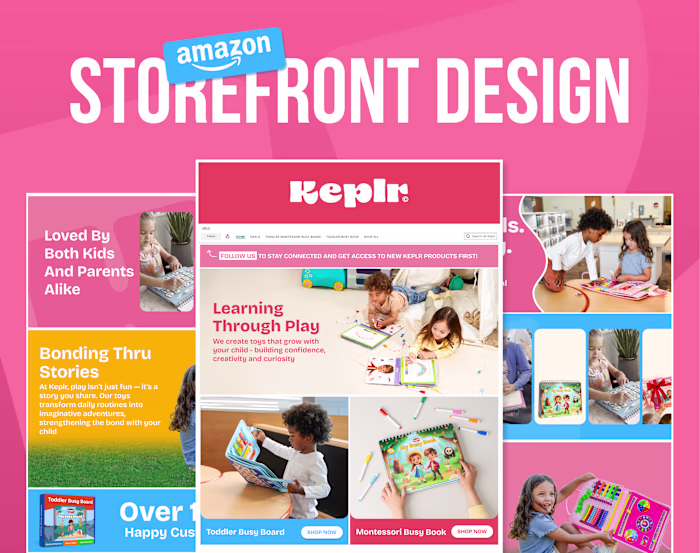 AMAZON STOREFRONT DESIGN