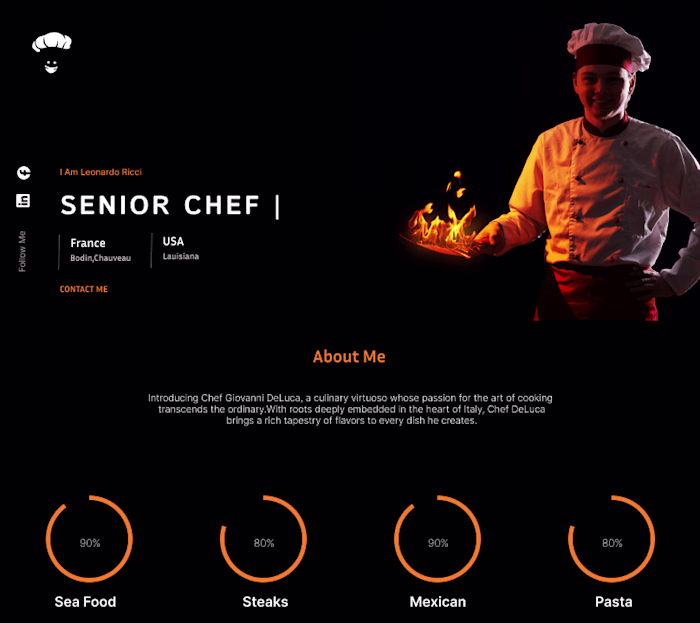 Web Design for #18Client