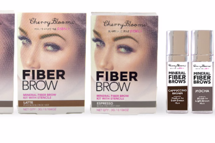Cherry Blooms Cosmetics Product Designs