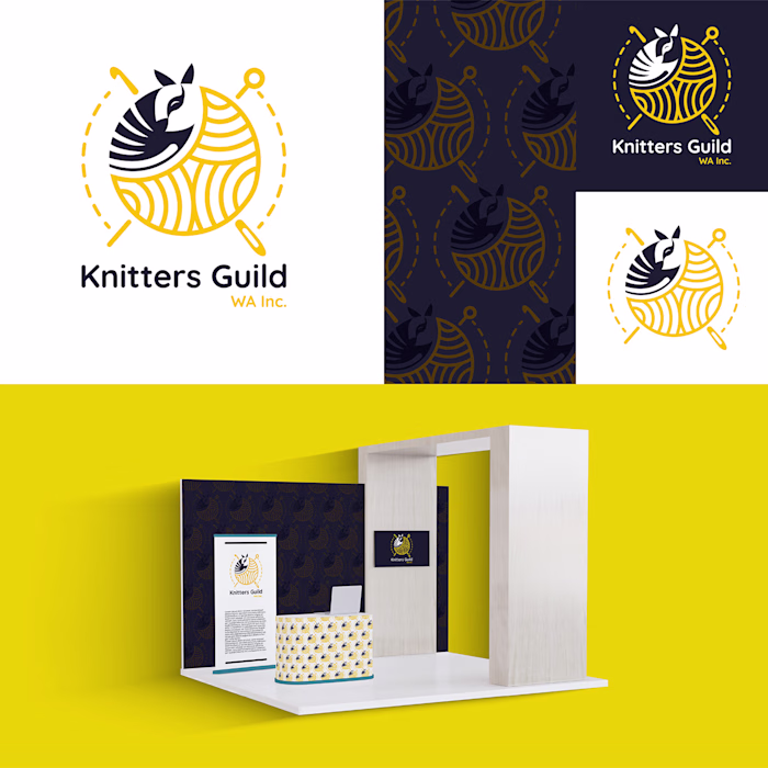Knitters Guild Brand Design on Behance