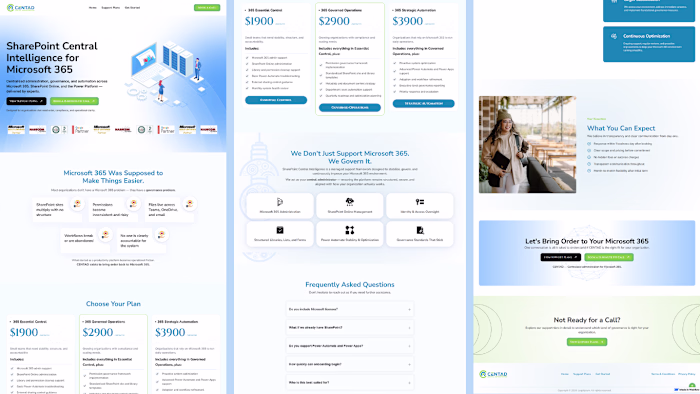 Centad – Modern Webflow Website & Digital Experience