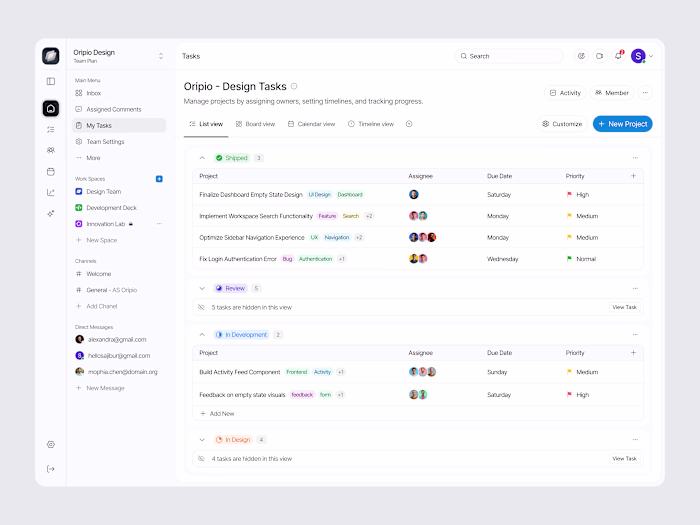 Designed an AI Task Management