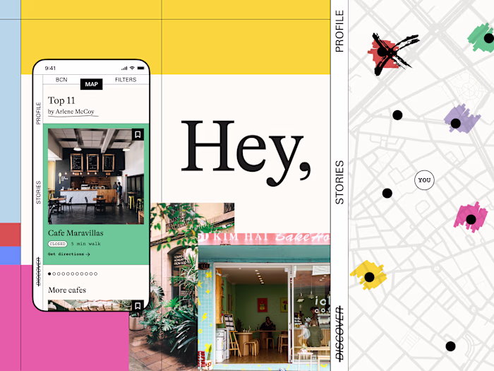 Hey Barista  — Coffee Lovers App Branding