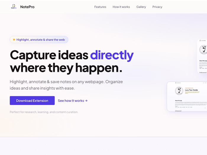 NotePro transforms the way you