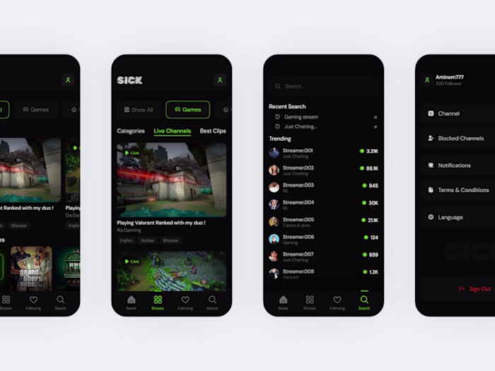 APP UI UX DESIGN