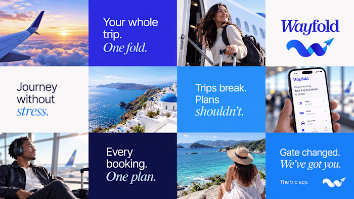 Wayfold: Travel App & Brand Identity