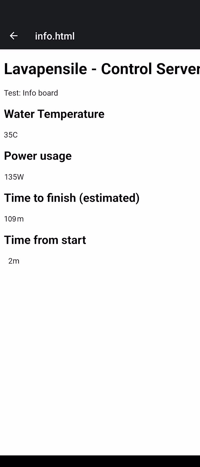 I mounted a webserver on