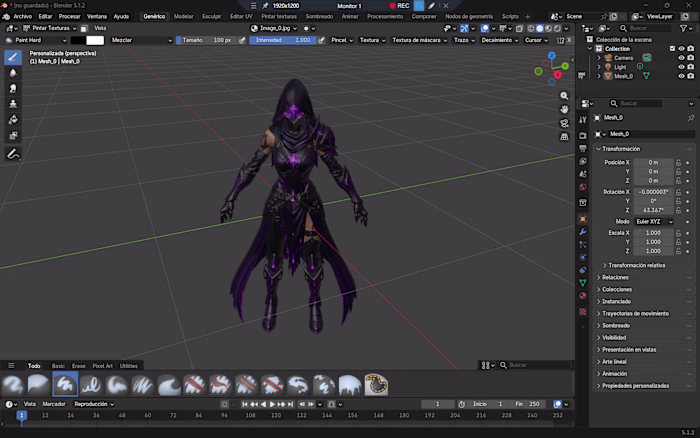 Volcanic Shadow | Personaje 3D