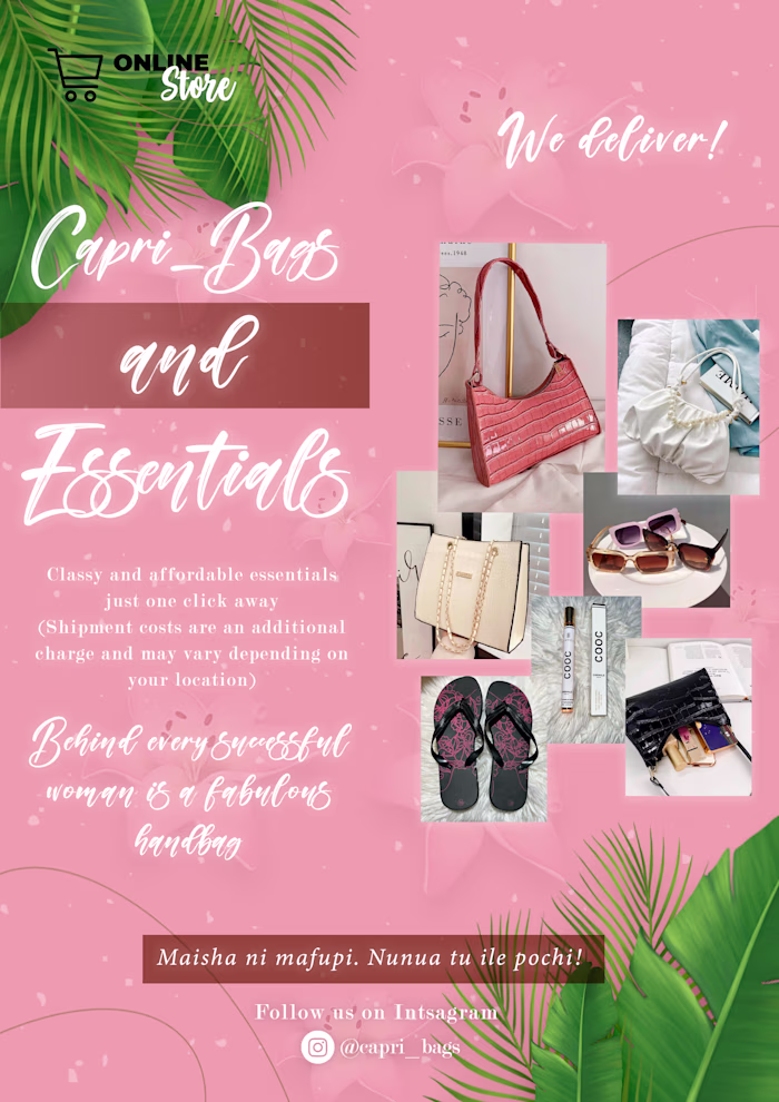 Capri Bags Social Media Promotion