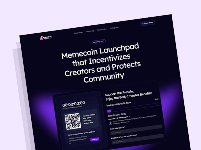 Hammerspace Landing Page Development (Framer)