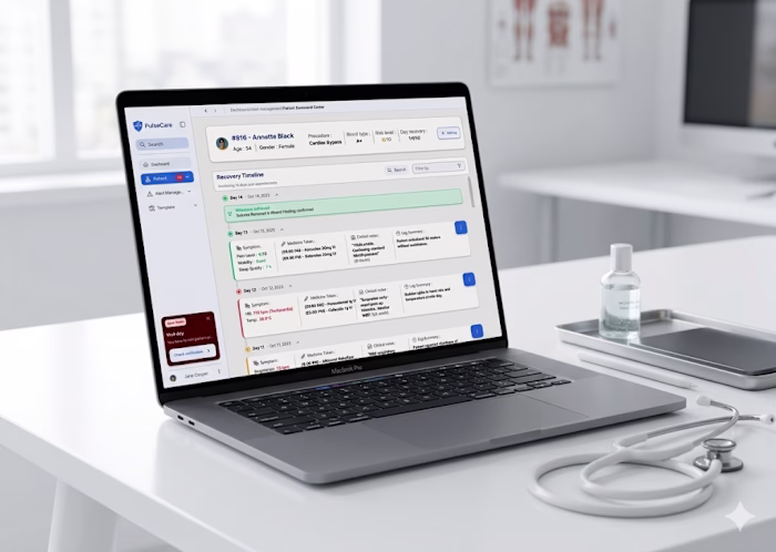 PulseCare - Dashboard for Post Op Recovery