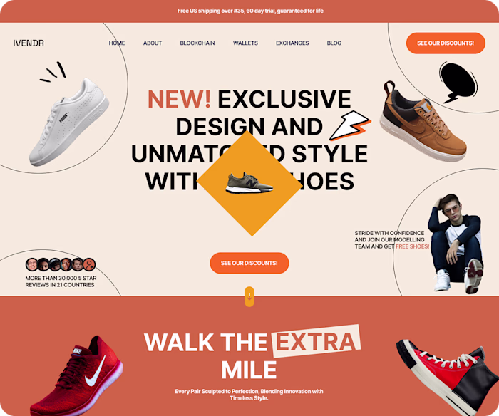 Framer E-Commerce  Design