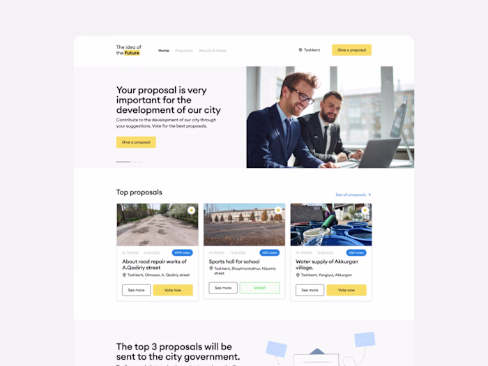 📊 Landing page & E-Commerce design