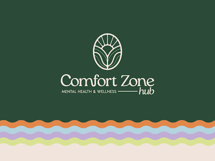Comfort Zone Hub Visual Identity Design