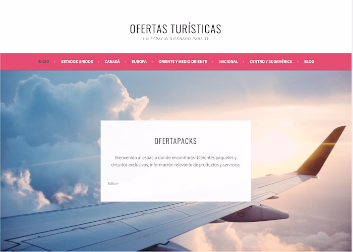 Landing Page in Wordpress