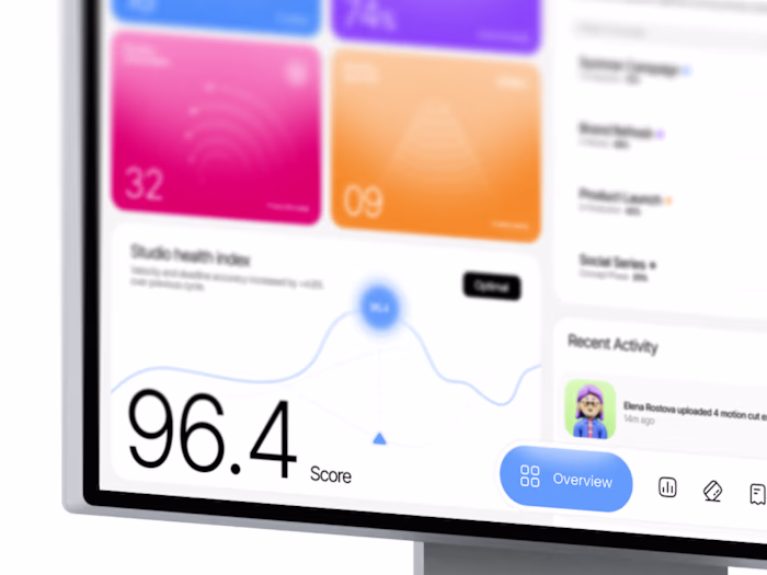 FRAME Web App Dashboard
