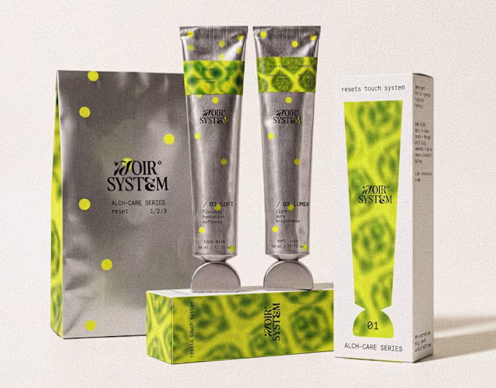 NOIR°SYSTEM | Skincare Cosmetics, Branding, Packaging