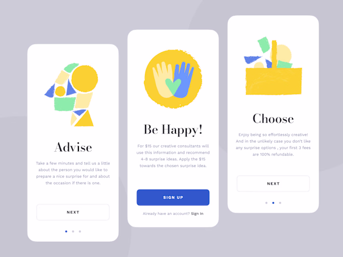 Mobile App Illustrations