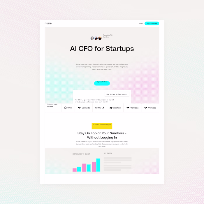 AI CFO Startup