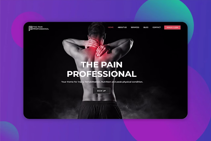 Fitness & Recovery Membership Platform Website