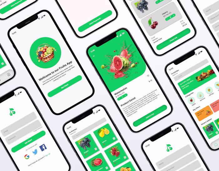 Fruit Delivery app UI/UX Design
