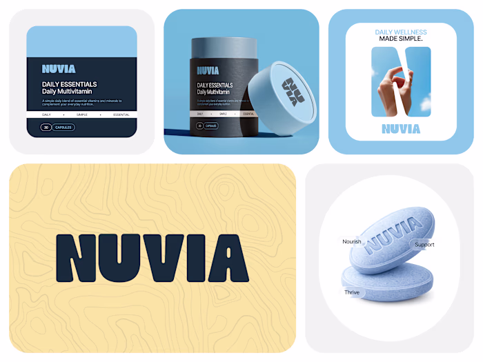 Nuvia Brand Identity