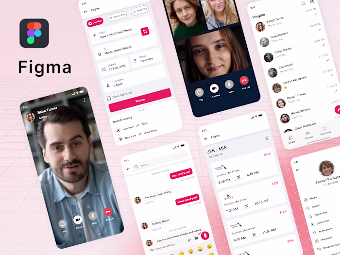 Messaging App UI/UX Design