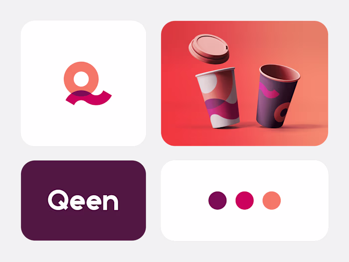 Qeen Brand Identity Design