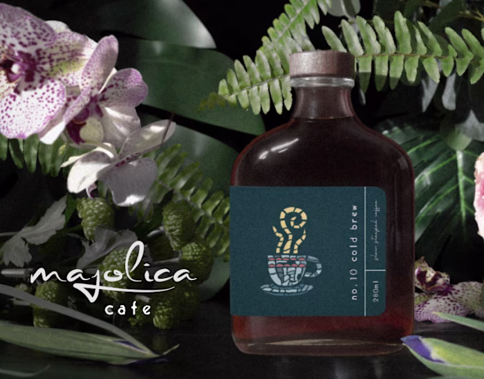 Majolica Café Branding Design