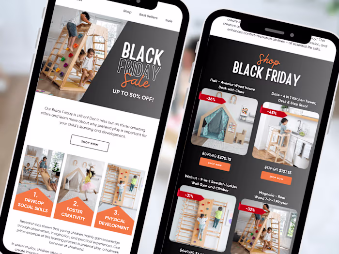 Black Friday Email Series: Avenlur
