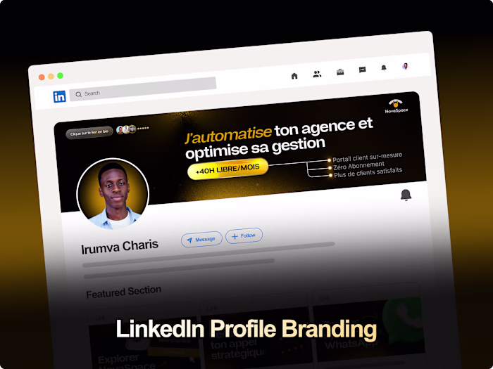 LinkedIn Profile Branding and optimization for Charis